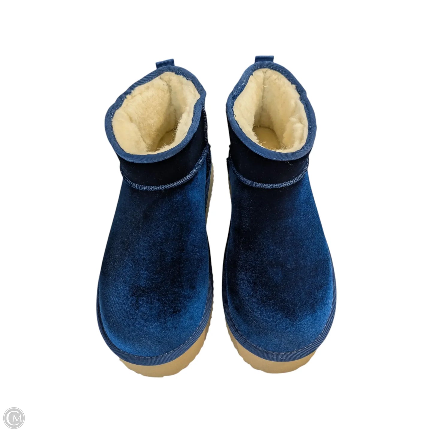 Boots Ankle Flats By Corkys In Blue, Size: 9