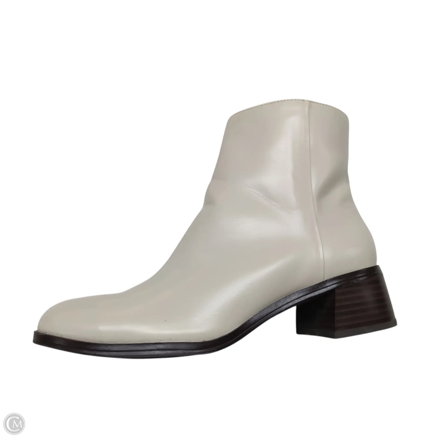 Boots Ankle Heels By Sonoma In White, Size: 10
