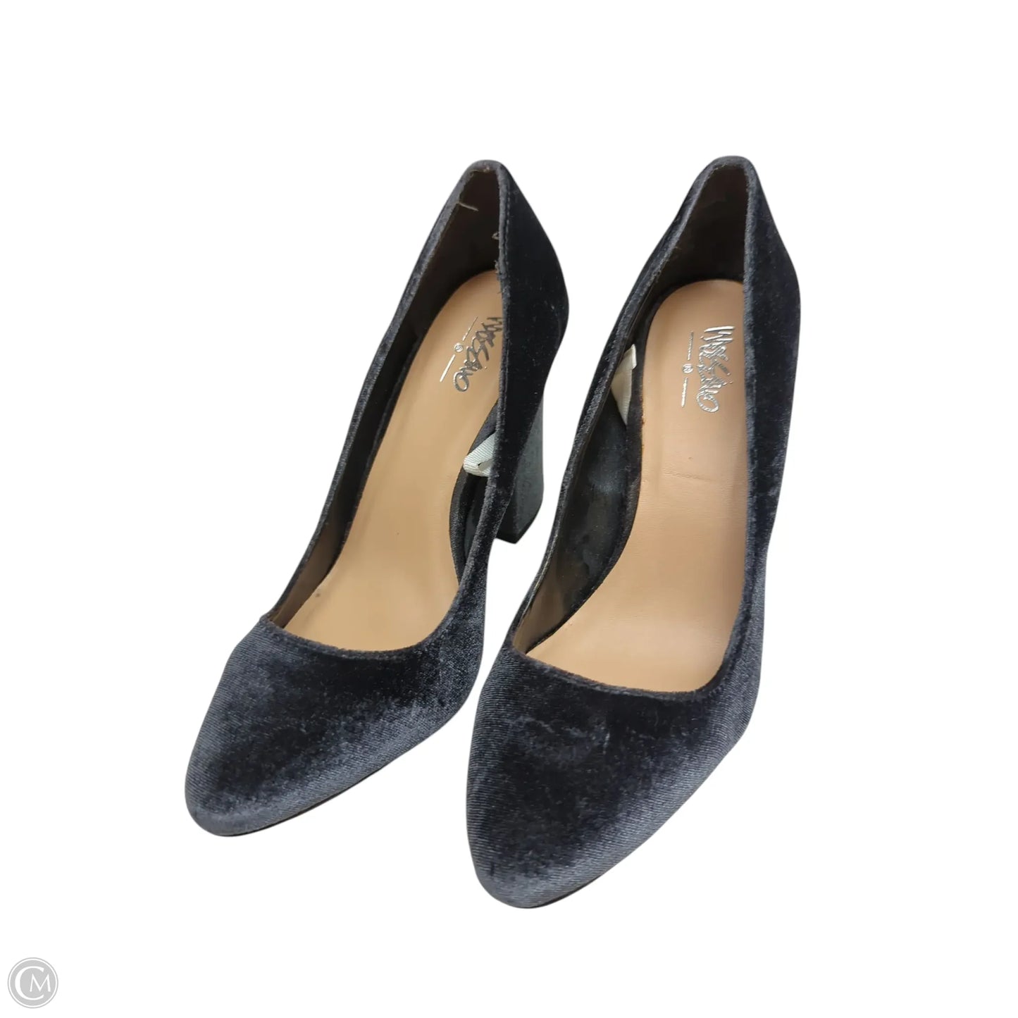 Shoes Heels Block By Mossimo In Grey, Size: 7.5