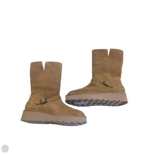 Boots Mid-calf Flats By Koolaburra By Ugg In Brown, Size: 10