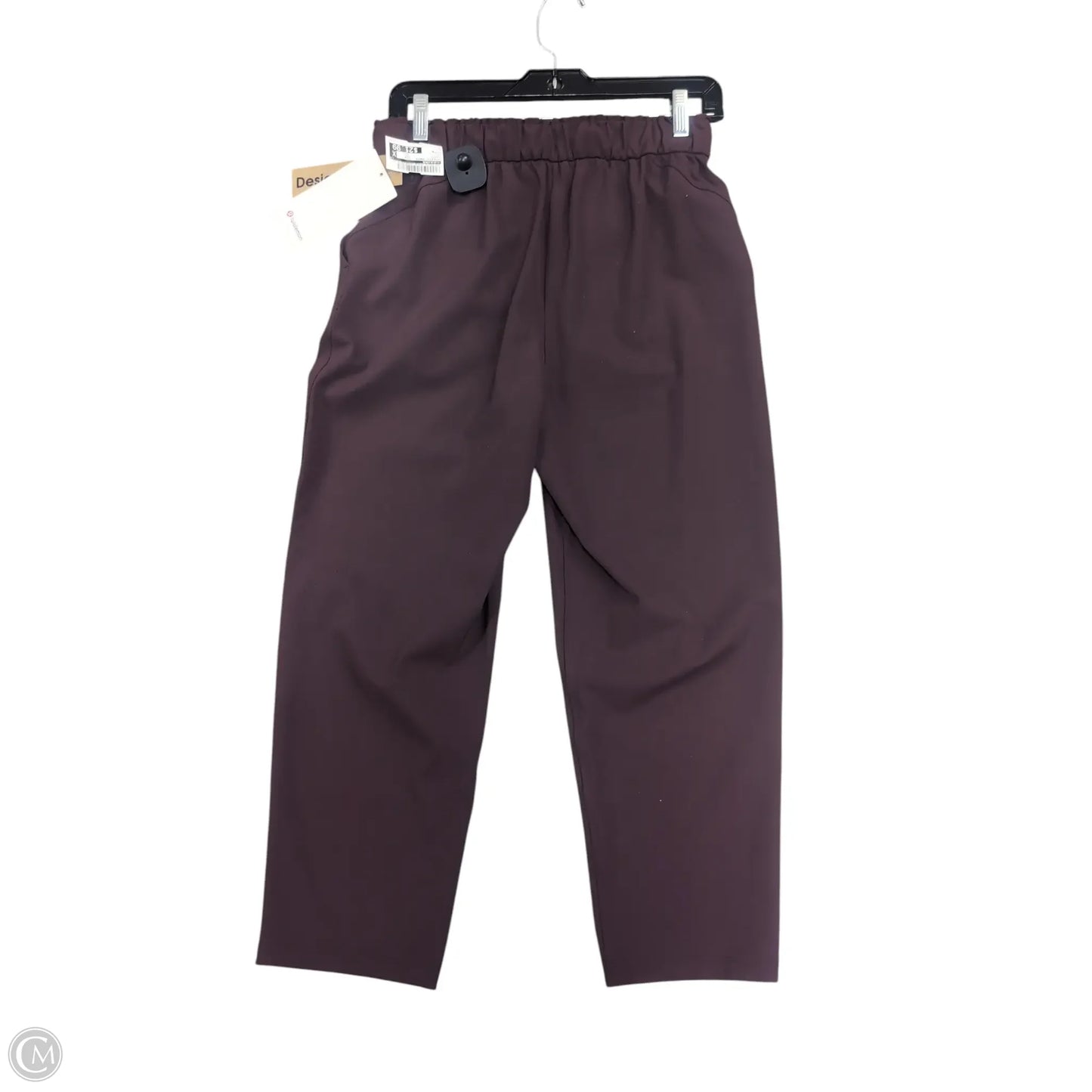 Athletic Pants By Lululemon In Maroon, Size: 6
