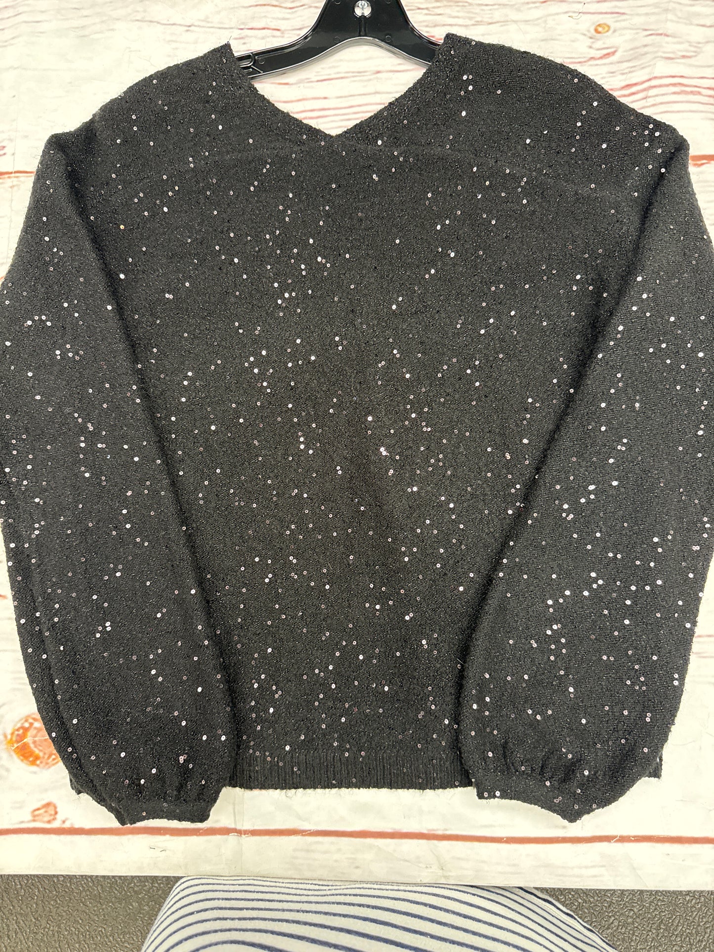 Sweater By Loft In Black, Size: Xs