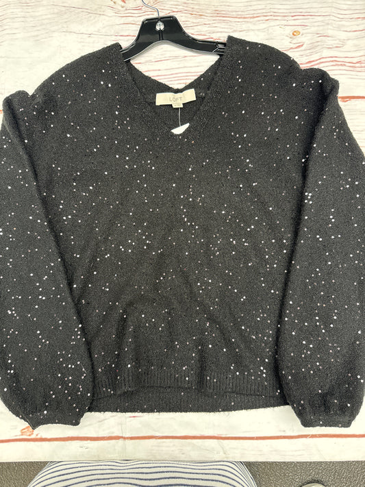 Sweater By Loft In Black, Size: Xs