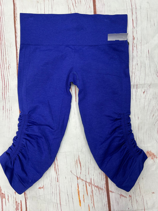 Athletic Leggings By Lululemon In Blue, Size: 6