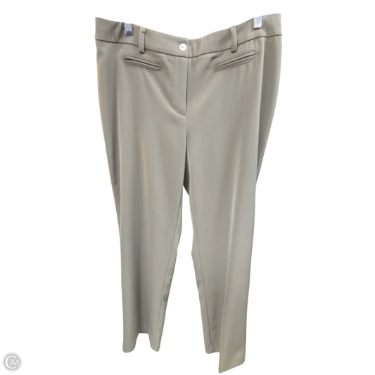 Pants Work/dress By Chicos In Olive, Size: S