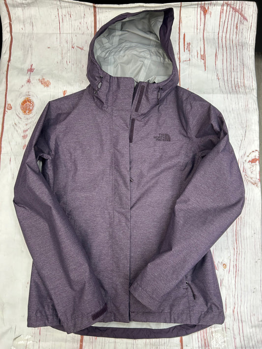 Jacket Windbreaker By North Face In Purple, Size: S