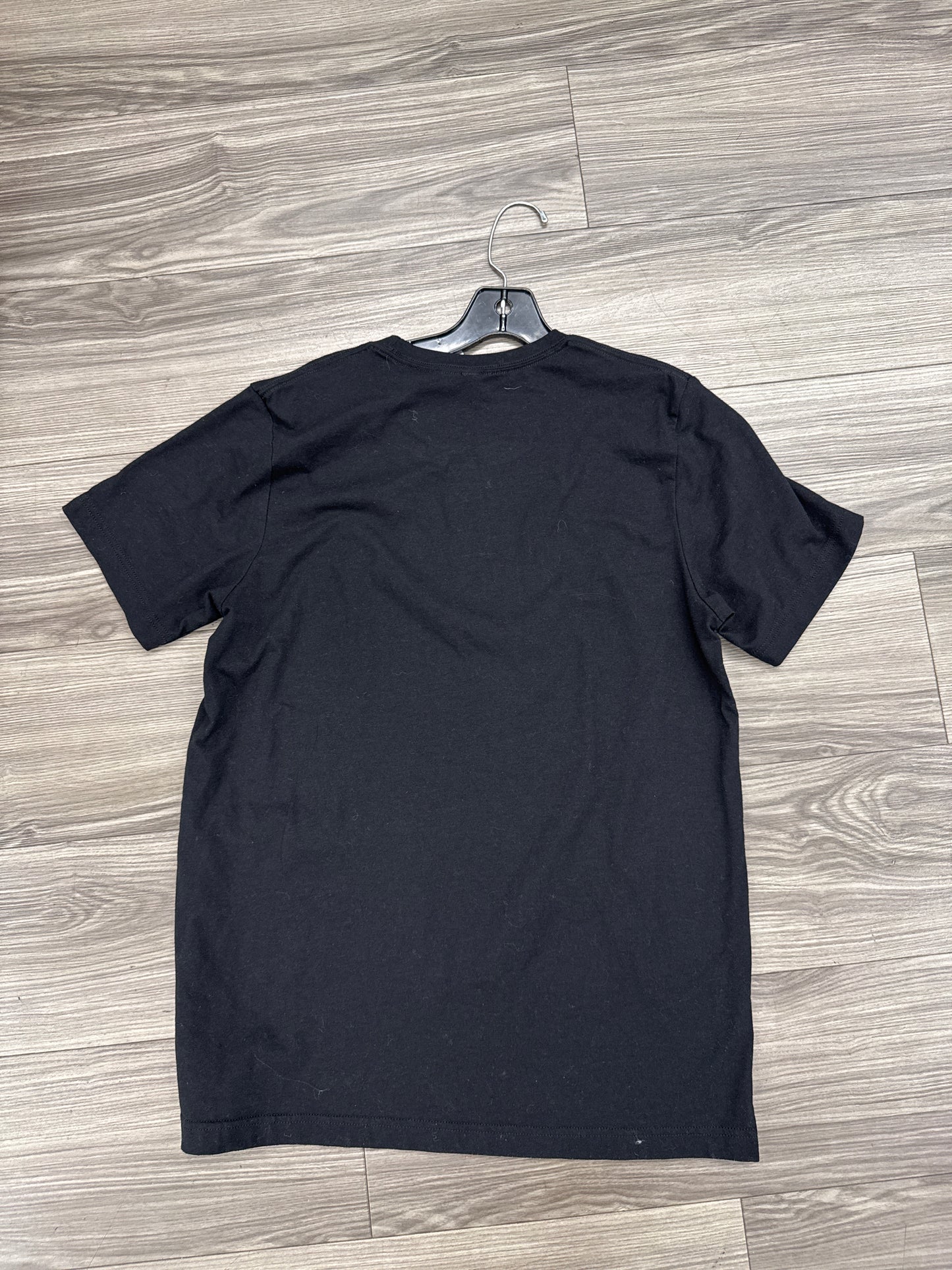 Top Short Sleeve Basic By Clothes Mentor In Black, Size: L