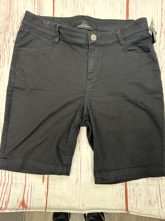 Shorts By Lane Bryant In Black, Size: 14