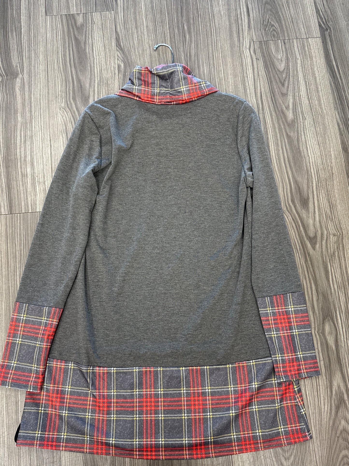 Dress Casual Midi By Clothes Mentor In Grey, Size: L