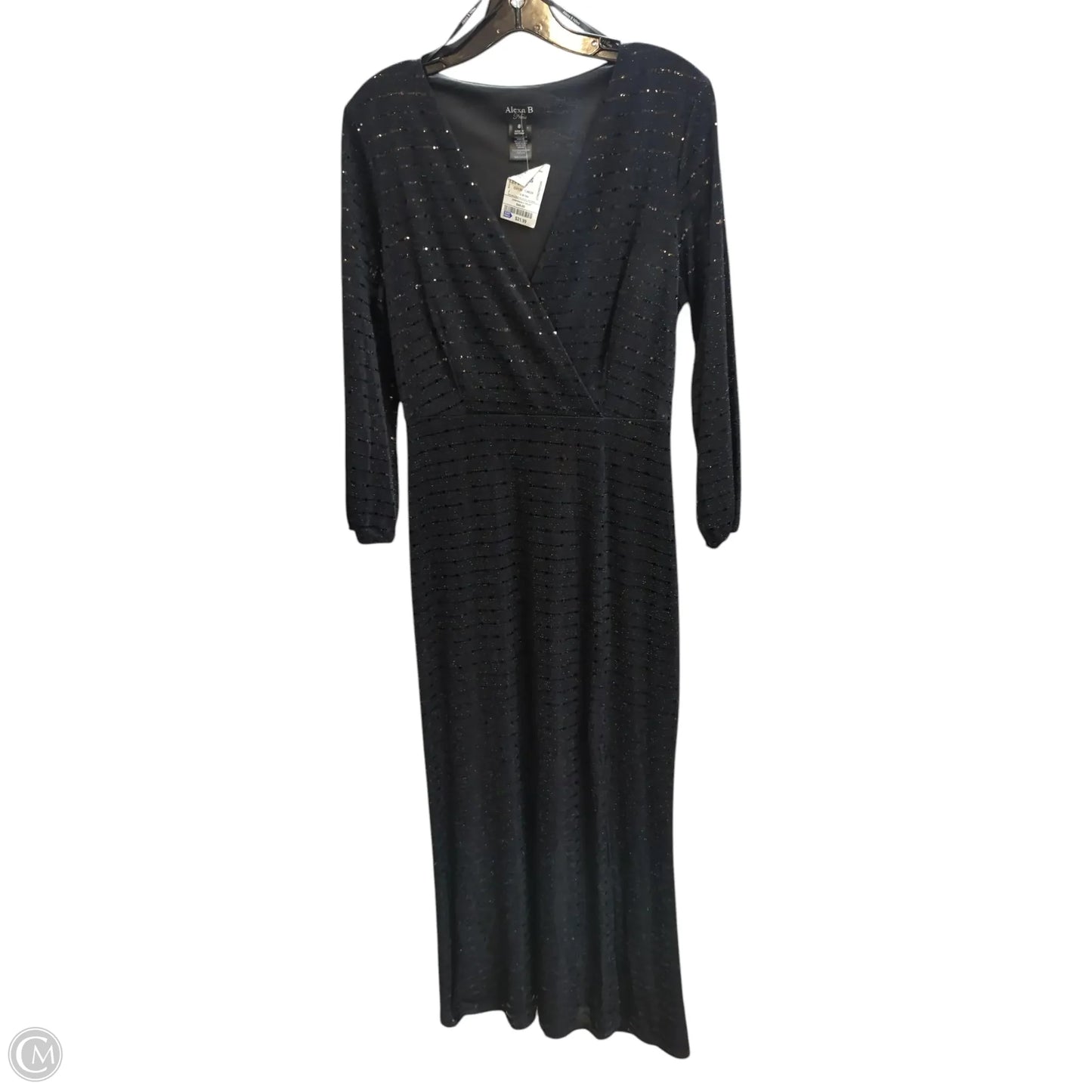 Dress Casual Maxi By Clothes Mentor In Black, Size: 8