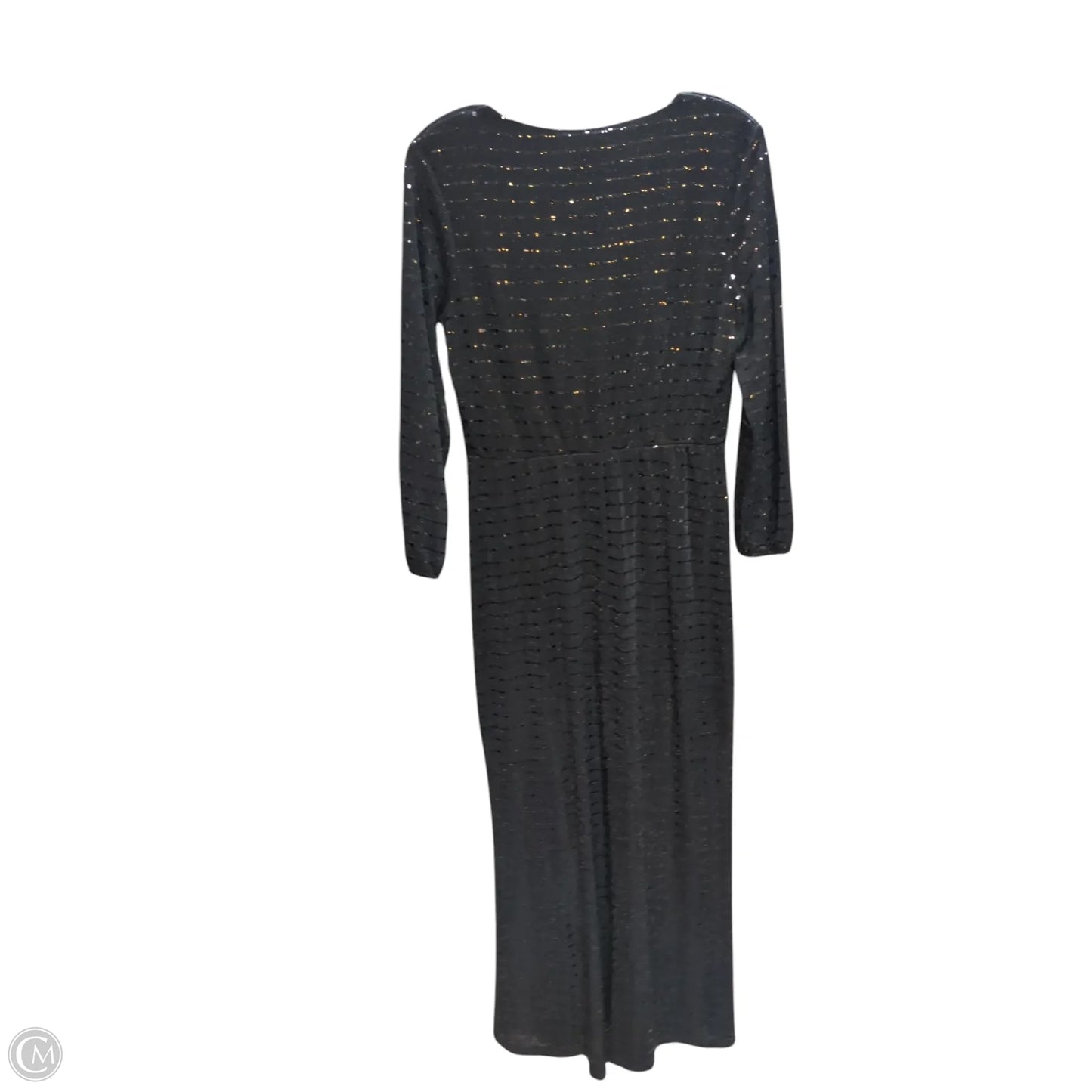 Dress Casual Maxi By Clothes Mentor In Black, Size: 8