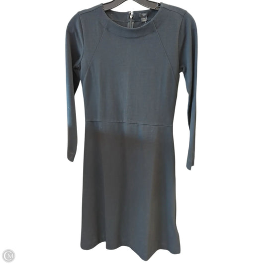 Dress Casual Midi By J. Crew In Black, Size: Xxs