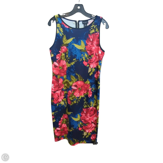 Dress Party Midi By Enfocus In Floral Print, Size: 12