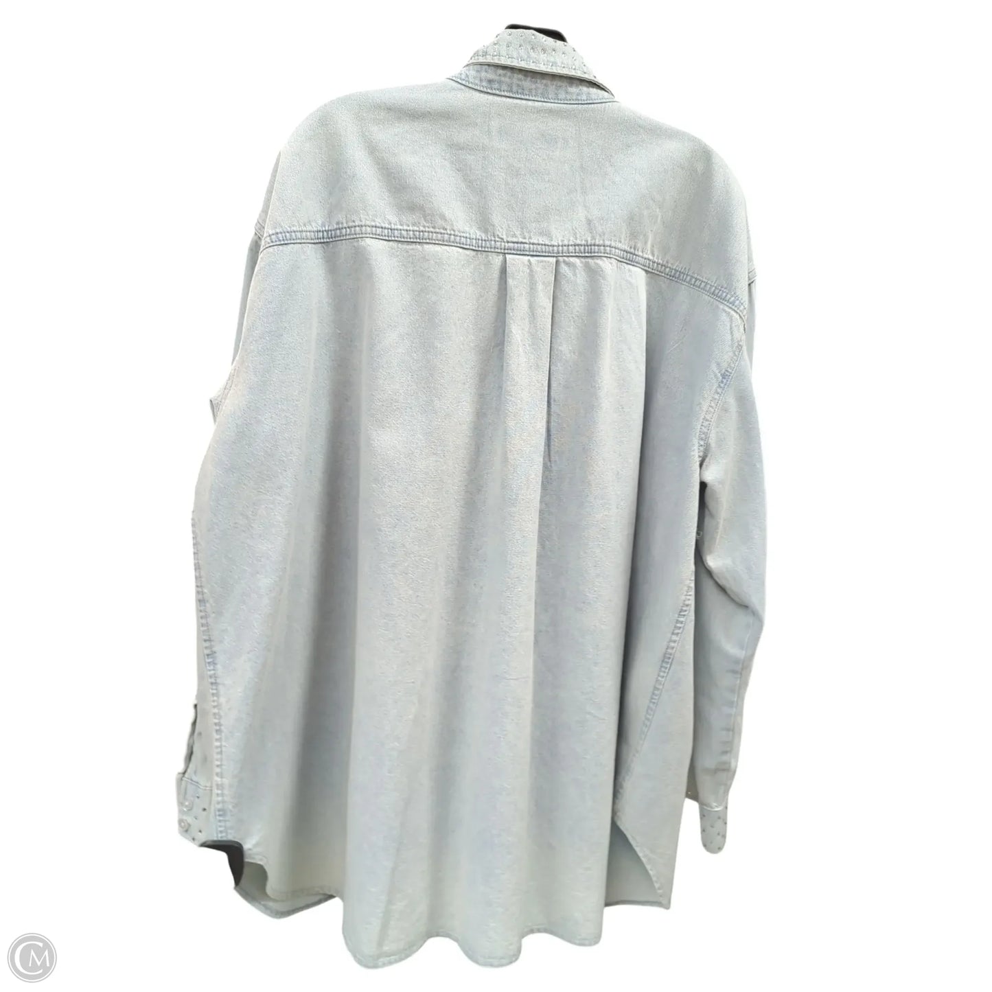 Jacket Other By Clothes Mentor In Blue, Size: 2x