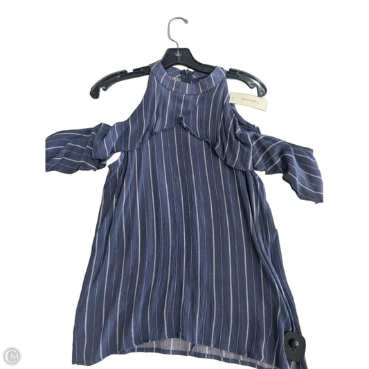 Top Sleeveless By Francesca's In Blue, Size: Xs