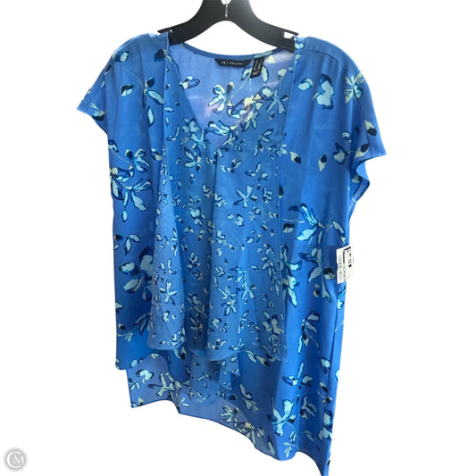 Top Sleeveless By Halston Heritage In Blue, Size: S