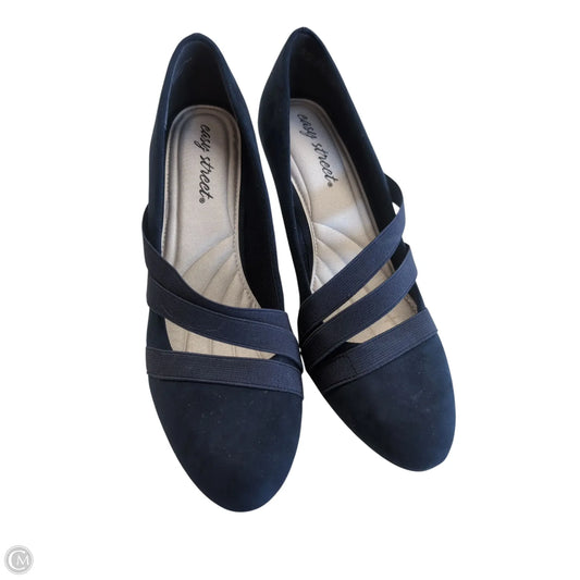 Shoes Heels Block By Easy Street In Blue, Size: 9