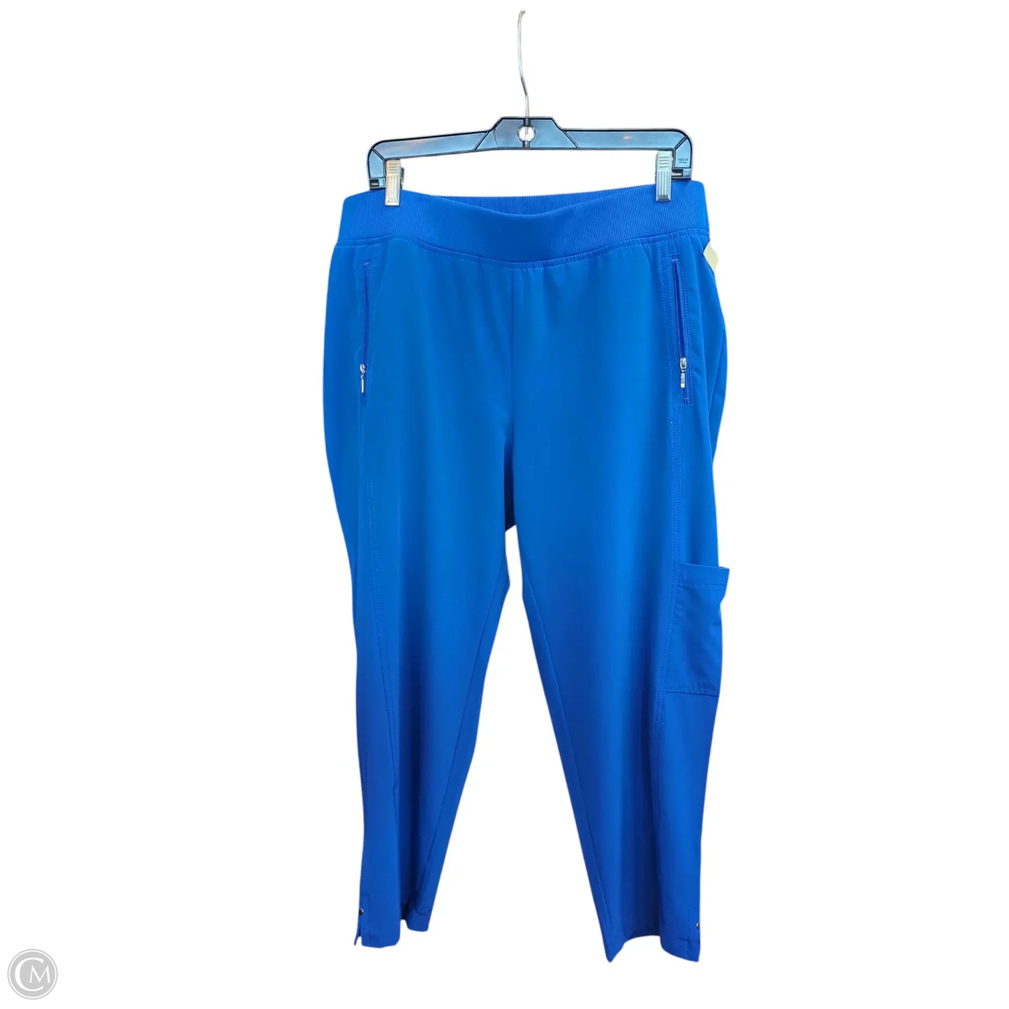 Athletic Pants By Zenergy By Chicos In Blue, Size: L