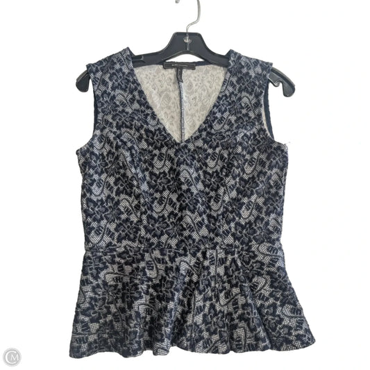 Top Sleeveless By Bcbg In Blue, Size: Xs