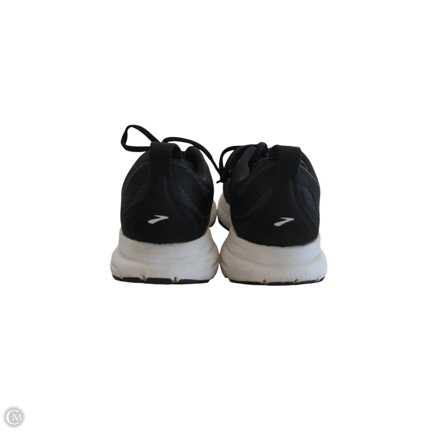 Shoes Athletic By Brooks In Black & White, Size: 8