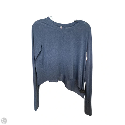 Top Long Sleeve Basic By Free People In Blue, Size: S