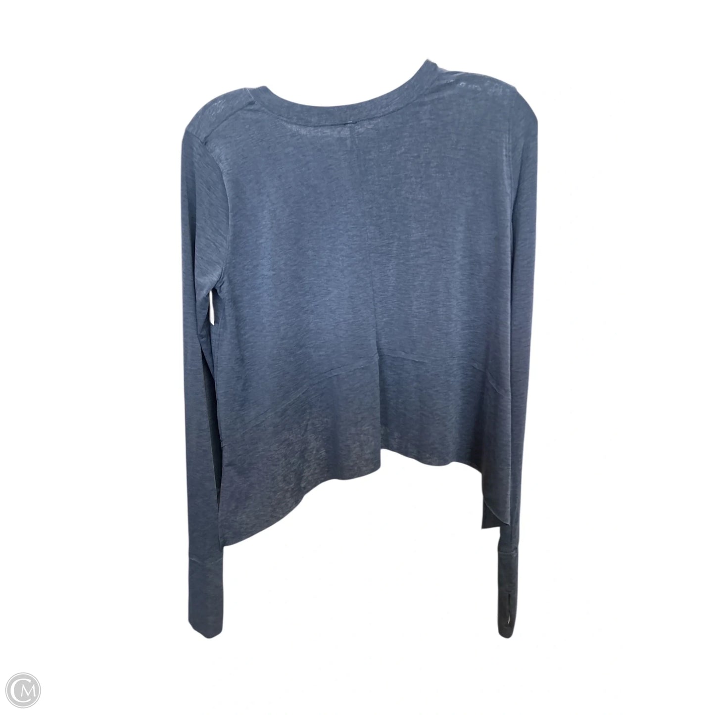 Top Long Sleeve Basic By Free People In Blue, Size: S