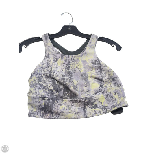 Athletic Bra By Lululemon In Grey, Size: 8