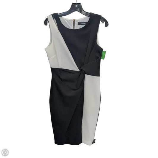 Dress Party Short By Ellen Tracy In Black & White, Size: 6