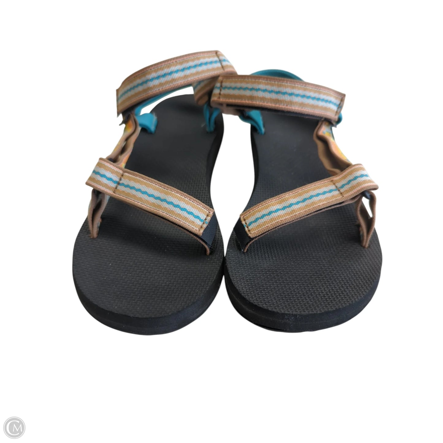 Sandals Flats By Teva In Orange, Size: 11