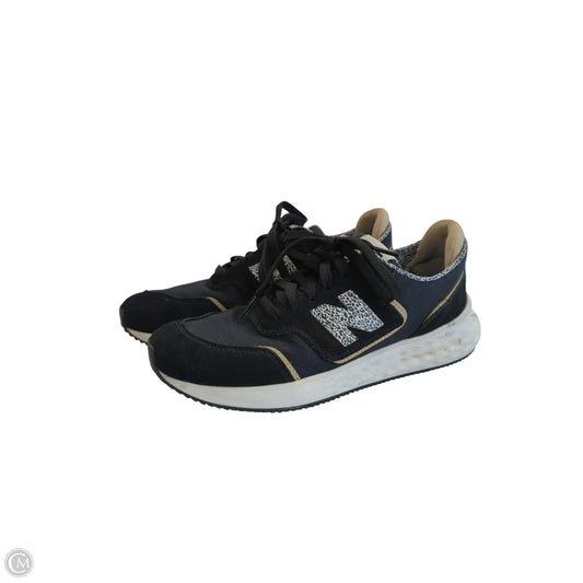 Shoes Sneakers By New Balance In Black & Brown, Size: 9