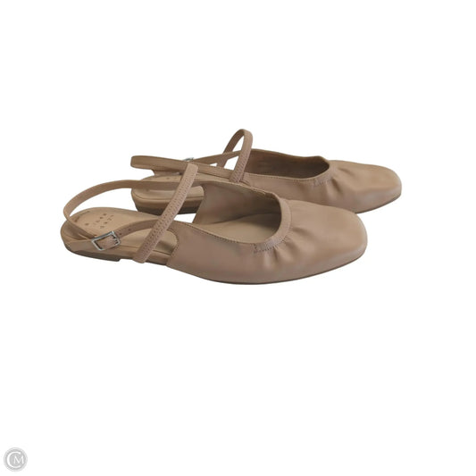 Shoes Flats By A New Day In Tan, Size: 8