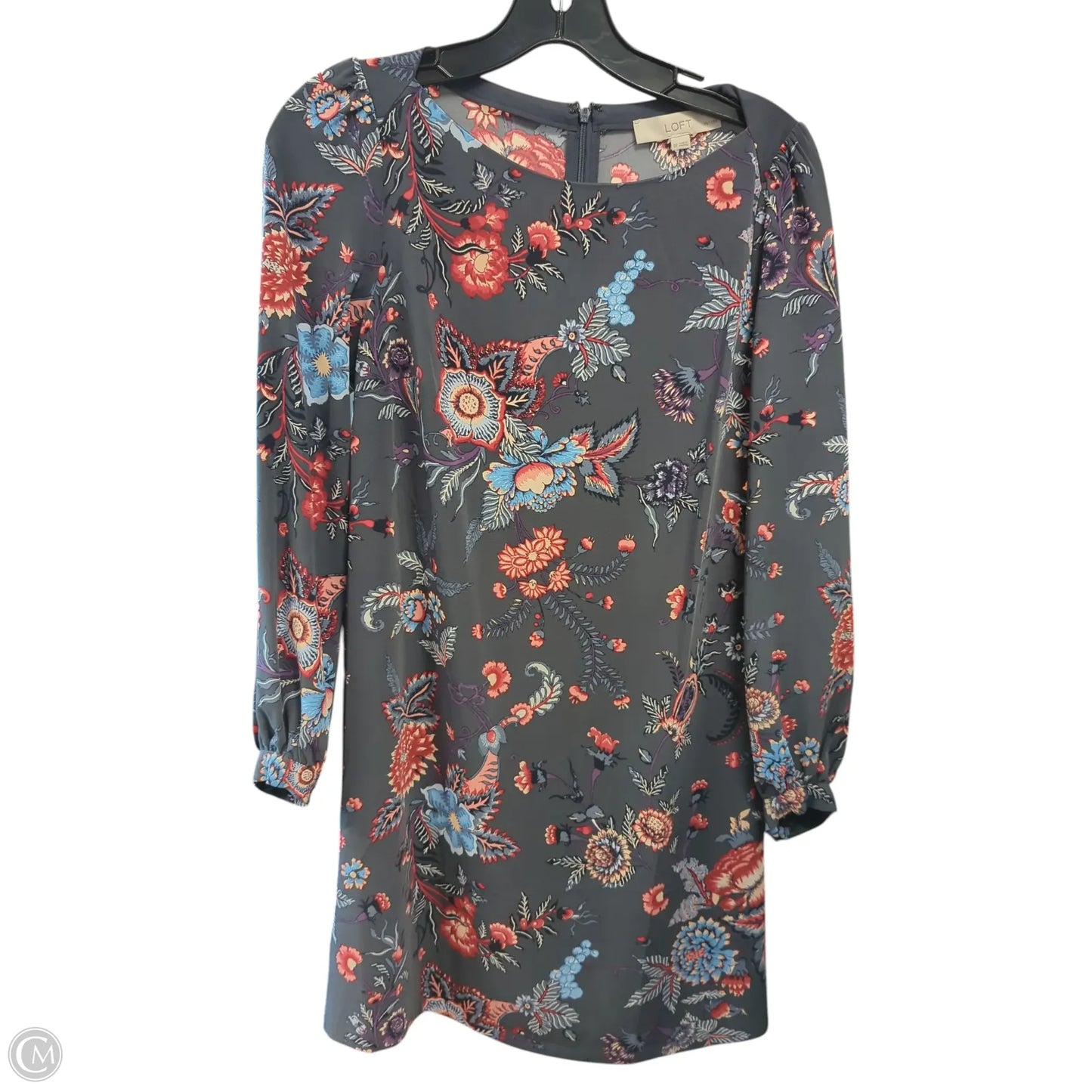 Dress Work By Loft In Floral Print, Size: 0p