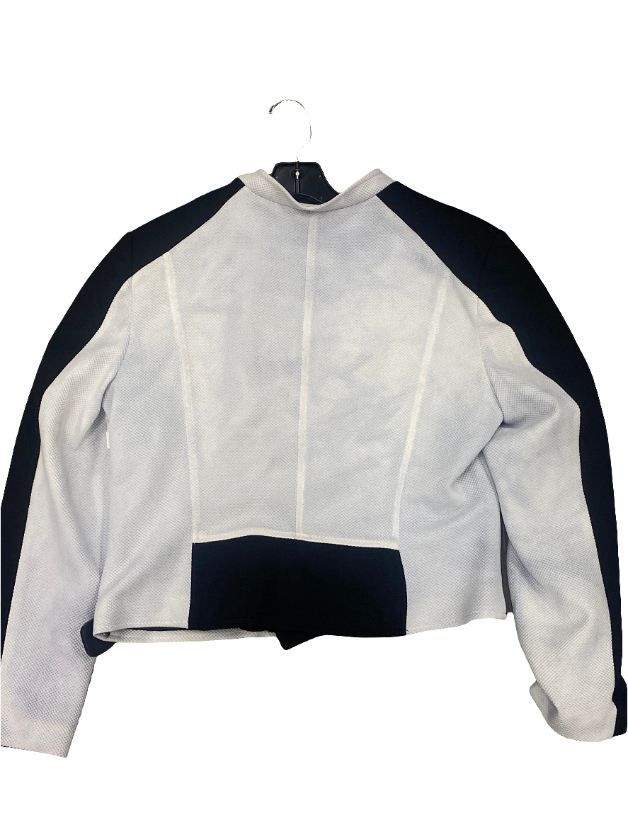 Jacket Other By New York And Co In Black White, Size: Xxl