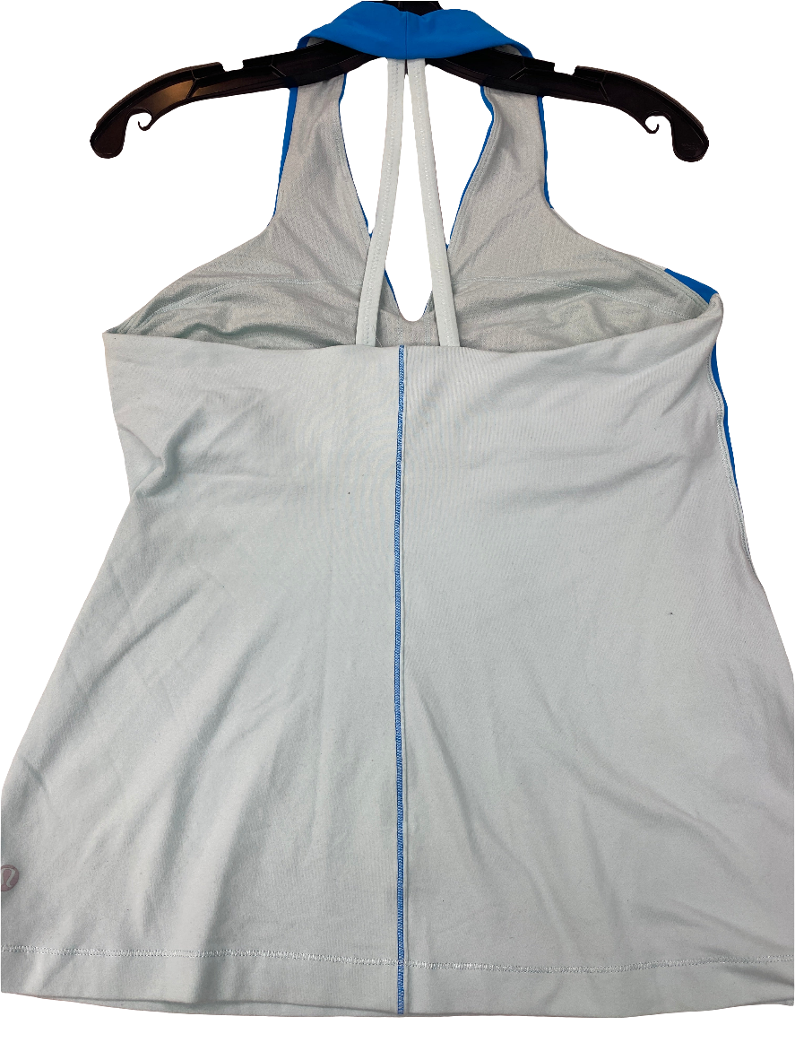 Athletic Tank Top By Lululemon In Blue, Size: 10