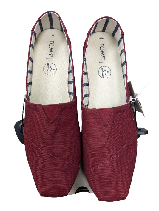 Shoes Flats Mule & Slide By Toms In Red, Size: 11