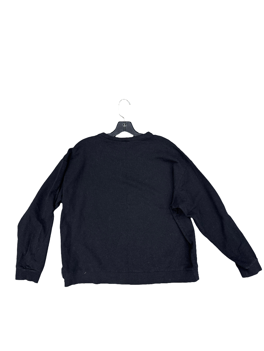 Top Long Sleeve By Divided In Black, Size: Xl