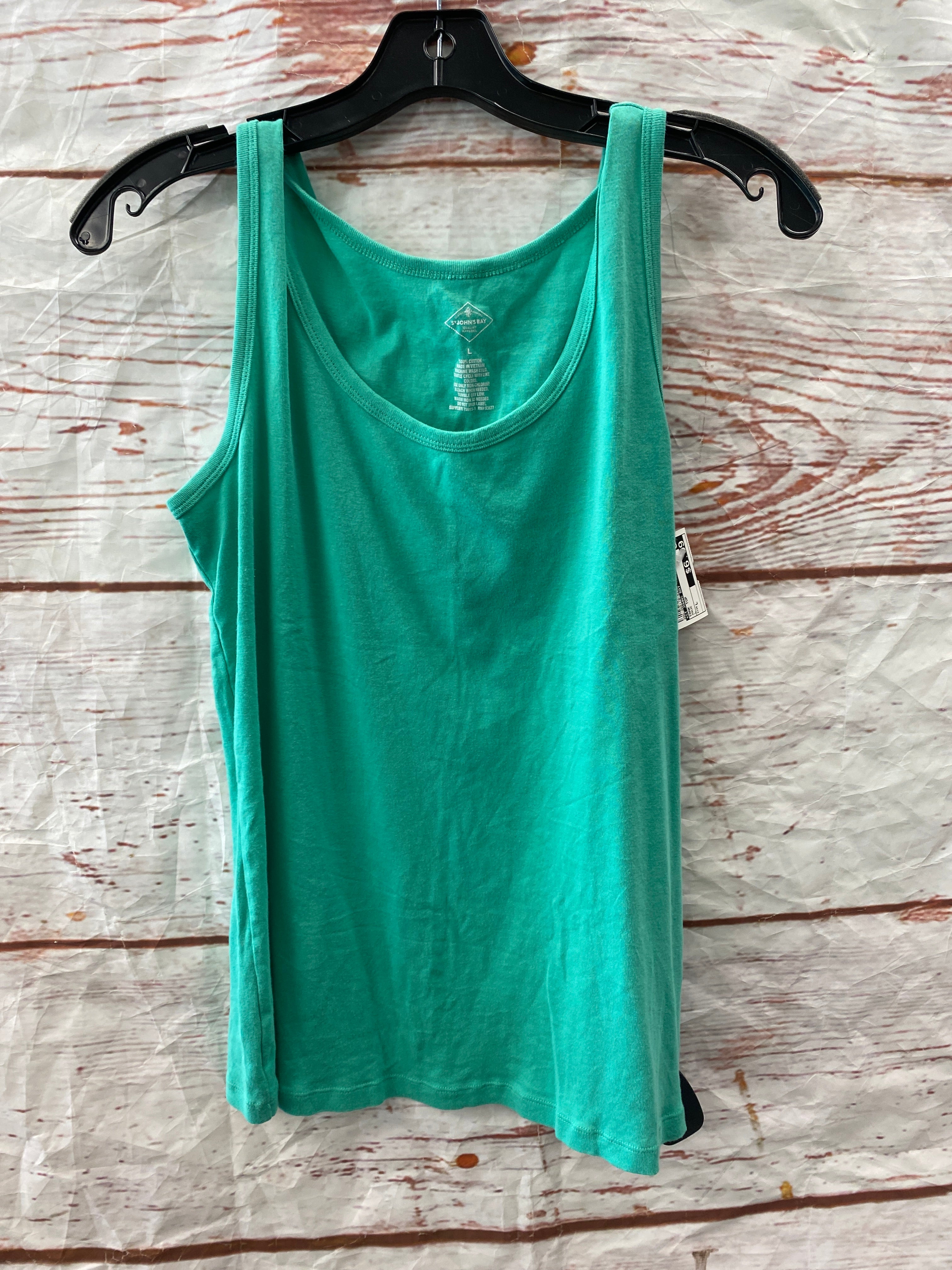 St John Sleeveless green Medium fashion