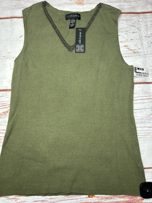 Top Sleeveless By Cable And Gauge  Size: Xl