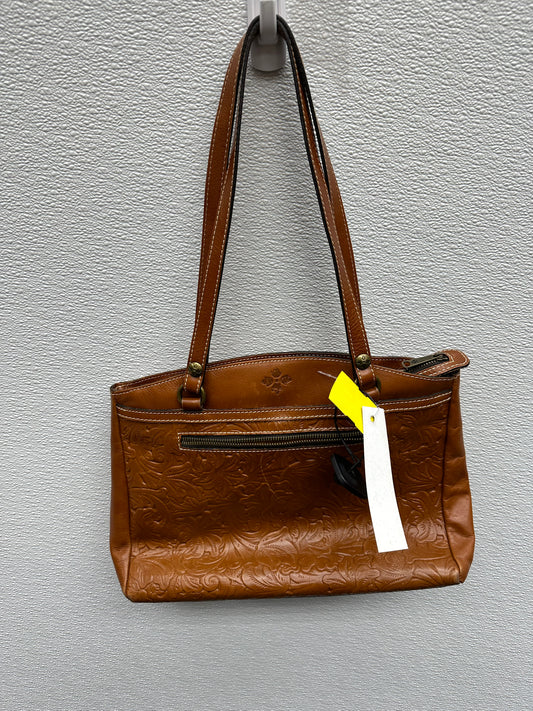 Patricia Nash Willow Medium Top Handle Frame Bag