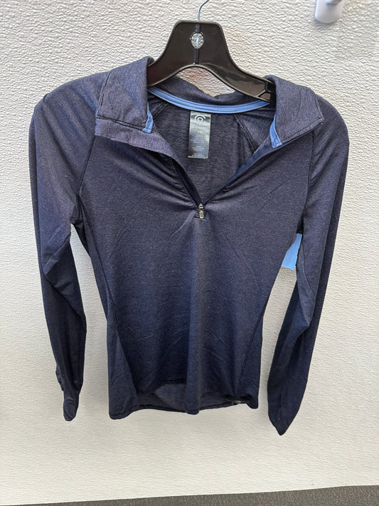 Athletic Top Long Sleeve Collar By Champion  Size: Xs