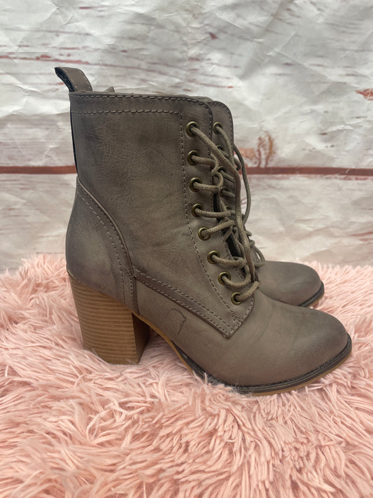 Boots Ankle Heels By Charlotte Russe  Size: 7