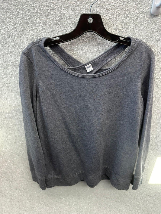 Athletic Top Long Sleeve Crewneck By Old Navy  Size: S