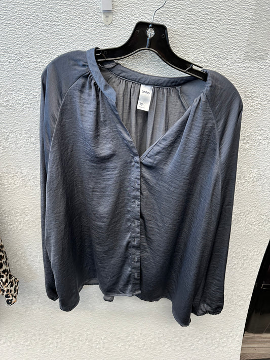 Top Long Sleeve By Anko Also  Size: 18
