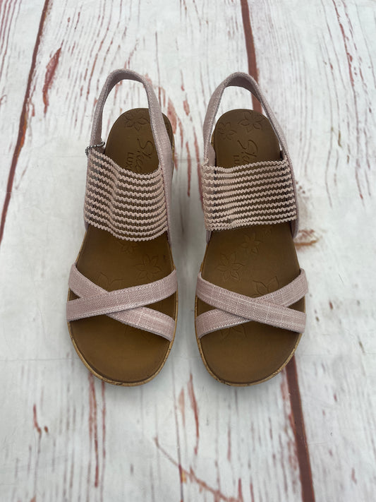 Sandals Heels Wedge By Skechers  Size: 6