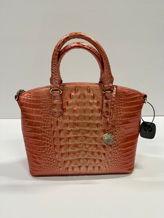 Handbag Leather By Brahmin Size: Large – Clothes Mentor Upper