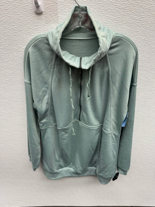Top Long Sleeve Fleece Pullover By Clothes Mentor  Size: L